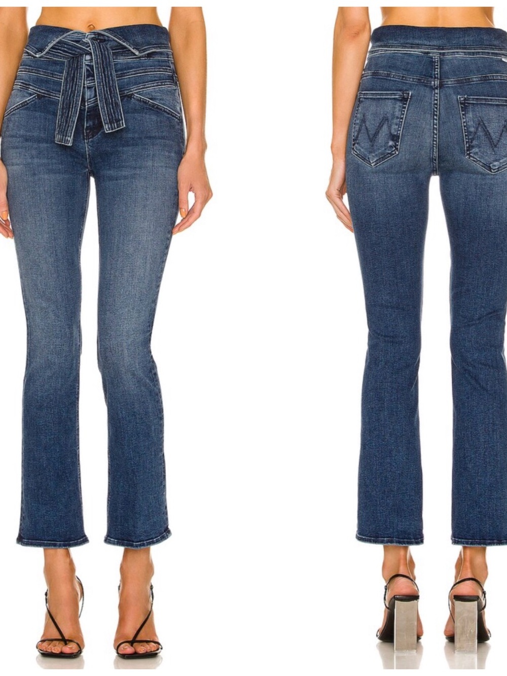 MOTHER “The Triple Stack Insider Ankle” Chick Flick Jeans Size 25 - Picture 2 of 15